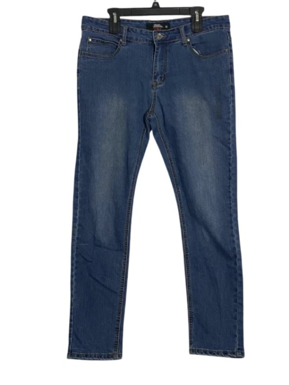 No Fear Mens Cotton Blend Denim Medium Wash Jeans Pants Size 36 x 31